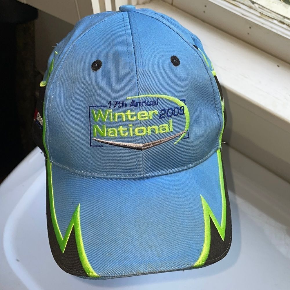 17th Annual 2009‎ Winter National Chevy Classics Club souvenir blue & black cap